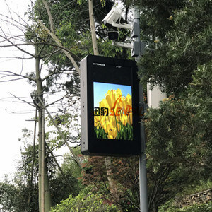 景區(qū)智能燈桿廣告機